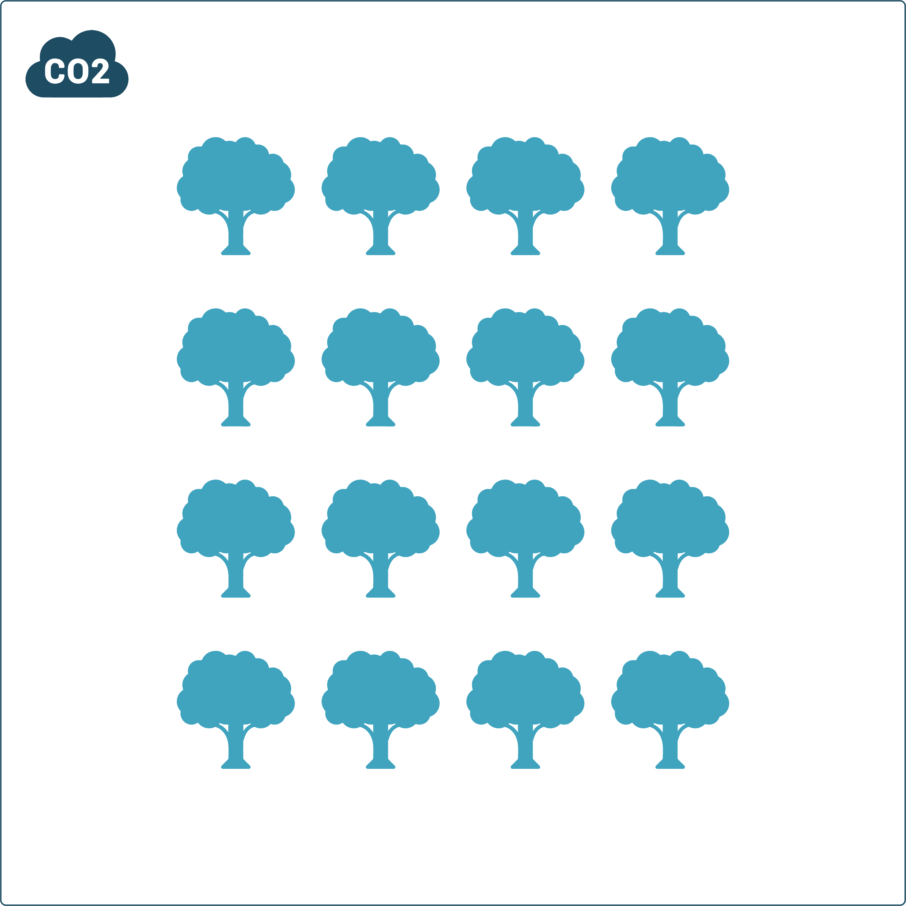 Your home’s fossil-sourced plan is emitting CO2 equivalent to  1,800 Young Trees  planted to absorb CO2.