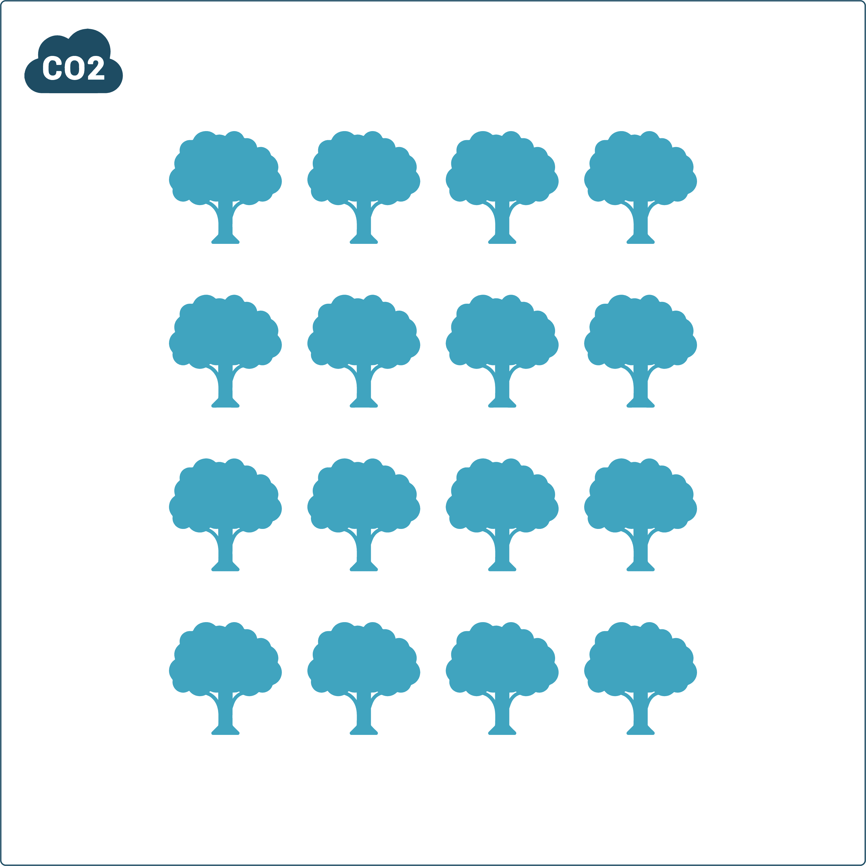 Your home’s fossil-sourced plan is emitting CO2 equivalent to 1,800 Young Trees planted to absorb CO2.