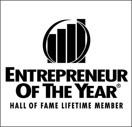Entrepreneur of the Year award badge